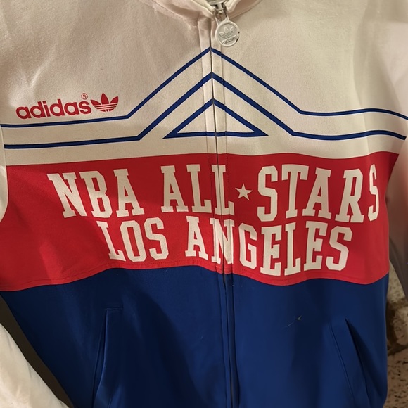 Adidas x NBA All stars zip up jacket sz large - Picture 3 of 5